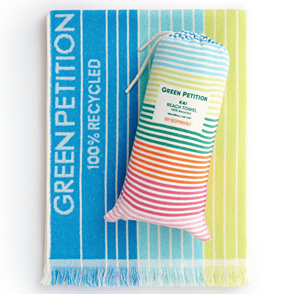 GREEN PETITION Ocean Kai Peacock 100x180 cm Havlu